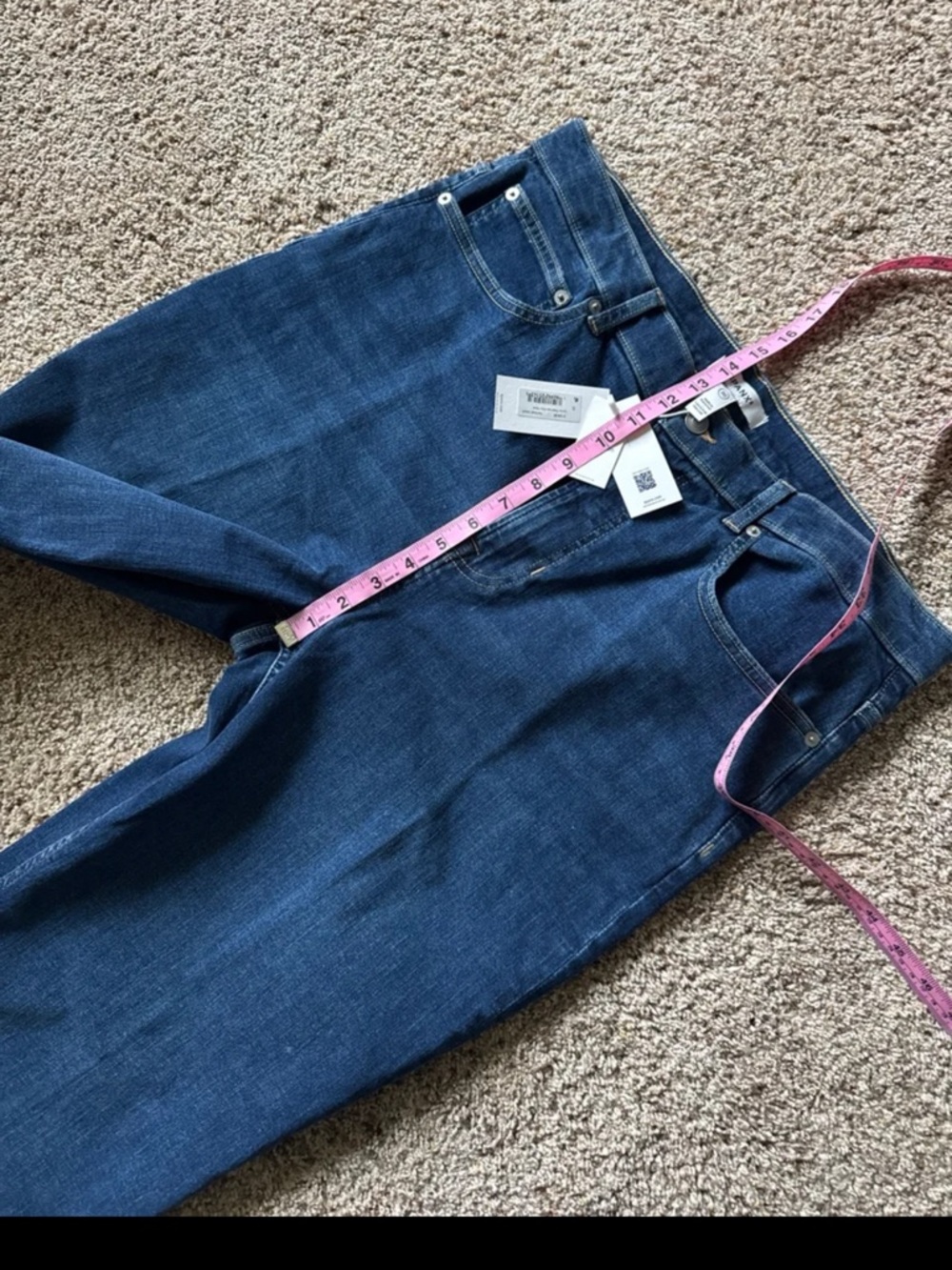 NWT SPANX SPANXsculpt ReDefine High Waist Crop Kick Flare Jeans Size 20 - Picture 9 of 12